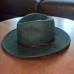 Never worn Stetson Bozeman 100% wool hat